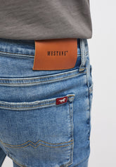 Spodnie Jeansowe Męskie Mustang Frisco Skinny Denim Blue 1014243 5000 403